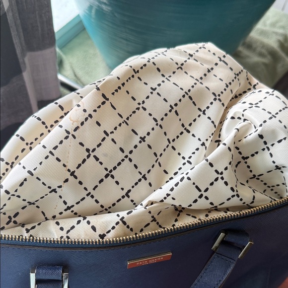 Kate Spade Navy Blue Satchel - Picture 8 of 8